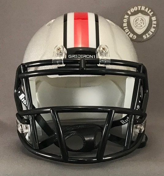 Black Mini Helmet front Bumpers ( Choose from our list of stock names )